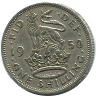 SHILLING 1950 UK GREAT BRITAIN Coin #AG975.1.U.A - I. 1 Shilling