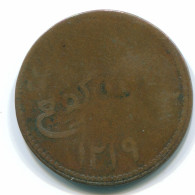 1 KEPING 1804 SUMATRA BRITISH EAST INDIES Copper Colonial Coin #S11754.U.A - Inde