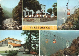 72543158 Thale Harz Bodetal Gaststaette Hexentanzplatz Bergstation Seilbahn Zum  - Thale