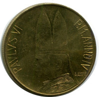 20 LIRE 1966 VATICAN Coin Paul VI (1963-1978) #AH375.13.U.A - Vatikan