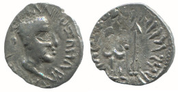 INDO-SKYTHIANS WESTERN KSHATRAPAS KING NAHAPANA AR DRACHM GREEK GRIECHISCHE Münze #AA390.40.D.A - Grecques