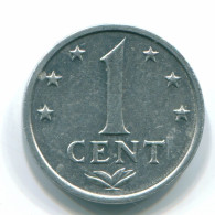1 CENT 1980 NIEDERLÄNDISCHE ANTILLEN Aluminium Koloniale Münze #S11193.D.A - Niederländische Antillen
