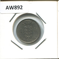 1 FRANC 1964 FRENCH Text BÉLGICA BELGIUM Moneda #AW892.E.A - 1 Franc