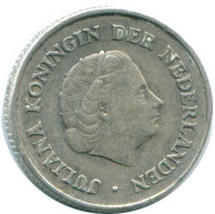 1/4 GULDEN 1965 NIEDERLÄNDISCHE ANTILLEN SILBER Koloniale Münze #NL11390.4.D.A - Niederländische Antillen