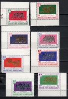 Aden - Kathiri State In Hadhramaut 1967 Olympic Games Mexico Set Of 8 (75Fils With Perforation Fault) MNH - Estate 1968: Messico