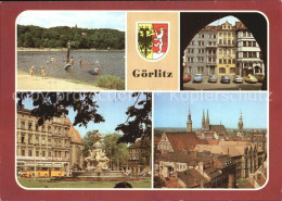 72543044 Goerlitz Sachsen Volksbad Haeuser Der Zeile Zierbrunnen Platz Der Befre - Görlitz