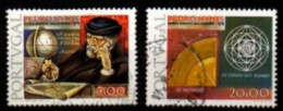PORTUGAL    -   1978.    Y&T N° 1391/1392 Oblitérés .  Pedro Nunes,  Mathématicien - Used Stamps