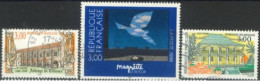 FRANCE - 1998, DIFFERENT OCCASIONS  STAMPS SET OF 3, USED - Gebraucht