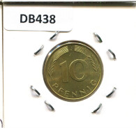 10 PFENNIG 1981 J BRD ALEMANIA Moneda GERMANY #DB438.E.A - 10 Pfennig