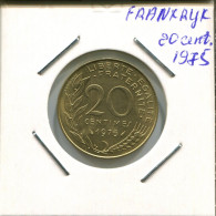 20 CENTIMES 1975 FRANCIA FRANCE Moneda #AR338.E.A - 20 Centimes