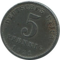 5 PFENNIG 1921 A ALEMANIA Moneda GERMANY #AD546.9.E.A - 5 Rentenpfennig & 5 Reichspfennig