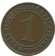 1 REICHSPFENNIG 1931 A GERMANY Coin #AD451.9.U.A - 1 Rentenpfennig & 1 Reichspfennig