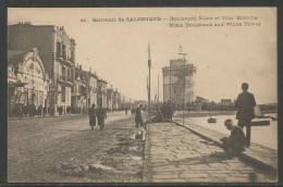 Carte P De 1917 ( Souvenir De Salonique / Boulevard Nikis Et Tour Blanche ) - Greece