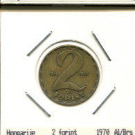 2 FORINT 1970 SIEBENBÜRGEN HUNGARY Münze #AS502.D.A - Hungría