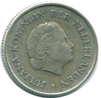 1/4 GULDEN 1967 NIEDERLÄNDISCHE ANTILLEN SILBER Koloniale Münze #NL11582.4.D.A - Antillas Neerlandesas