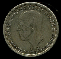 1 KRONA 1949 SWEDEN SILVER Coin #W10432.10.U.A - Suède