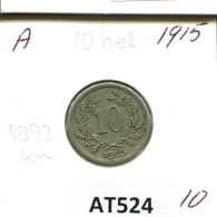 10 HELLER 1915 AUSTRIA Coin #AT524.U.A - Austria