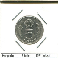 5 FORINT 1971 SIEBENBÜRGEN HUNGARY Münze #AS500.D.A - Hongrie