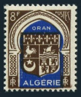 Algeria 223 Block/4,MNH.Michel 274. Arms Of Oran,1948.Sailing Ship,Chicken. - Argelia (1962-...)