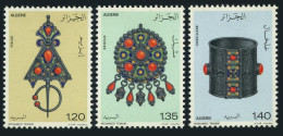 Algeria 621-623, MNH. Michel 731-733. Jewelry 1978. Fibula, Pendant, Ankle Ring. - Algérie (1962-...)
