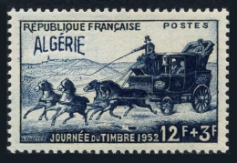 Algeria B64, MNH. Michel 298. Stamp Day 1952. Stagecoach Of 1844. - Algeria (1962-...)