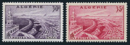 Algeria 281-282,MNH.Michel 360-361. View Of Oran,1956-1958. - Algérie (1962-...)
