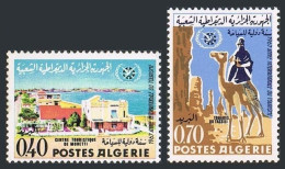 Algeria 372-373,MNH.Michel 464-466. Tourist Year ITI-1967.Moretti,Camel,Tassilli - Algerien (1962-...)