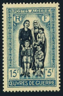 Algeria B83, MNH. Michel 346. For War Victims, 1955. Women, Children. - Algérie (1962-...)