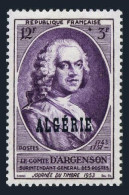 Algeria B69,lightly Hinged.Michel 314. Stamp Day 1953.Count D'Argenson. - Algérie (1962-...)