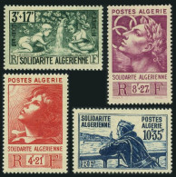 Algeria B47-B50,MLH.1946.Children,Girl,Athlete,Prisoner - Algérie (1962-...)