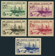 Algeria 126-130, Hinged. Mi 158-162. New York World Fair 1939. Export Liner. - Algérie (1962-...)