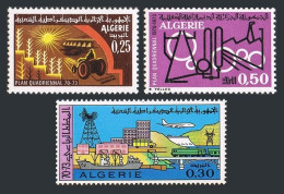 Algeria 431-433,MNH.Michel 540-442. Four-year Development Plan,1970. - Algérie (1962-...)