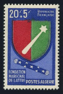 Algeria B96,MNH.Michel 377. Marshal De Lattre Foundation,1958.Arms. - Algerije (1962-...)
