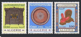 Algeria 421-423,MNH.Michel 528-530. Algerian Handicrafts,1969.Bookcase,Saddle. - Algerije (1962-...)