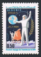 Algeria 427, MNH. Michel 533. Astronauts, Landing Module On Moon. 1969. - Algerije (1962-...)