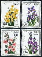 Algeria 825-828,MNH.Michel 924-927. Flowers,1986. - Algérie (1962-...)