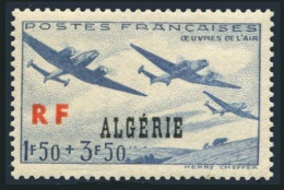 Algeria B43, MNH. Michel 243. Airplanes, 1945. - Algerije (1962-...)
