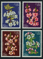 Algeria 607-610,MNH.Michel 718-721. Flowers 1978. - Algerien (1962-...)