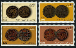 Algeria 972-975,MNH.Michel 1074-1077. Ancient Coins,1992. - Algerien (1962-...)