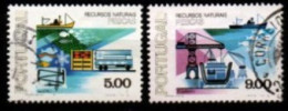 PORTUGAL    -   1978.    Y&T N° 1393/1394 Oblitérés .  La Pêche - Used Stamps