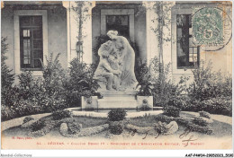 AAFP4-34-0298 - BEZIERS- Collège Henri IV - Monument De L'Association Amicale Par Magrou - Beziers