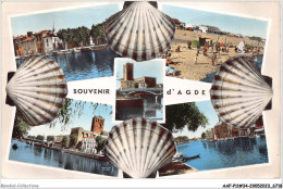 AAFP11-34-1058 - AGDE - Souvenir D'AGDE - Multi-vues - Agde