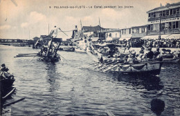 AAFP10-34-0979 - PALAVAS-LES-FLOTS - Le Canal Pendant Les Joutes - Palavas Les Flots