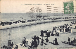 AAFP10-34-0955 - PALAVAS-LES-FLOTS - Le Canal Et La Mer - Palavas Les Flots