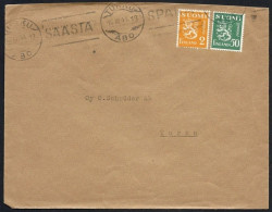 Finnland, Kenttäposti, Beleg Von 1944, Stempel Turku - Briefe U. Dokumente
