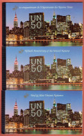 38P - Cinquantenaire Organisation Des Nations Unies - Trilingue 4 Séries MNH - Nations Unies - Ongebruikt