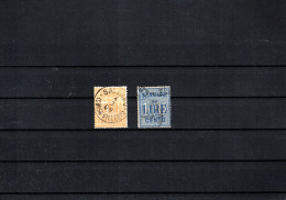Italy / Italia 1903 Tax Stamps Sauber Gestempelt / Fine Used - Strafport