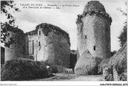 AANP7-75-0573 - Vallee Du Guer -TONQUEDEC - Le Grand Donjon Et Le Pont Levis Du Chateau - Tonquédec
