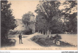 AANP7-75-0564 - TONQUEDEC -  L'Entree Du Chateau Et L'Etang - Tonquédec