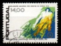 PORTUGAL    -   1978.    Y&T N° 1401 Oblitéré  .  Droits De L' Homme - Used Stamps